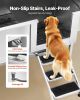 VEVOR Stainless Steel Dog Washing Station, 62 inch Pet Grooming Tub w/ Stairs, PE Water Filter Board