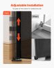 VEVOR Retractable Baby Gate, 34 inch Tall, Extends up to 71 inch Wide, Retractable Gate for Kids or Pets, Mesh Material