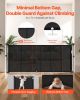 VEVOR Retractable Baby Gate, 34 inch Tall, Extends up to 71 inch Wide, Retractable Gate for Kids or Pets, Mesh Material
