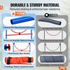 VEVOR Dog Agility Training Equipment, 7 PCS Set Upgrade w/ Adjustable High Hurdles,6 Weave Poles,2 Tunnels,Jump Ring,Pause Box,Whistle,Foldable Bowl